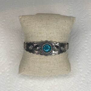 🔥Vintage Sanford & Co. Southwestern Stamped Cuff Bracelet